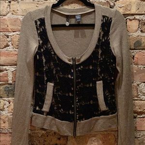 BKE Boutique Taupe Sweater